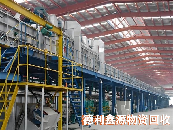 镀锌生产线回收，车间设备回收，现场回收拆除视频